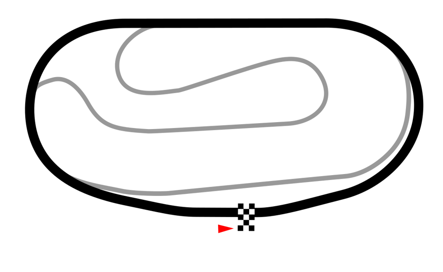 Rockingham Speedway track map