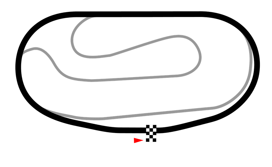 Rockingham Speedway track map